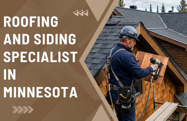 roofing and siding specialist in Minnesota
